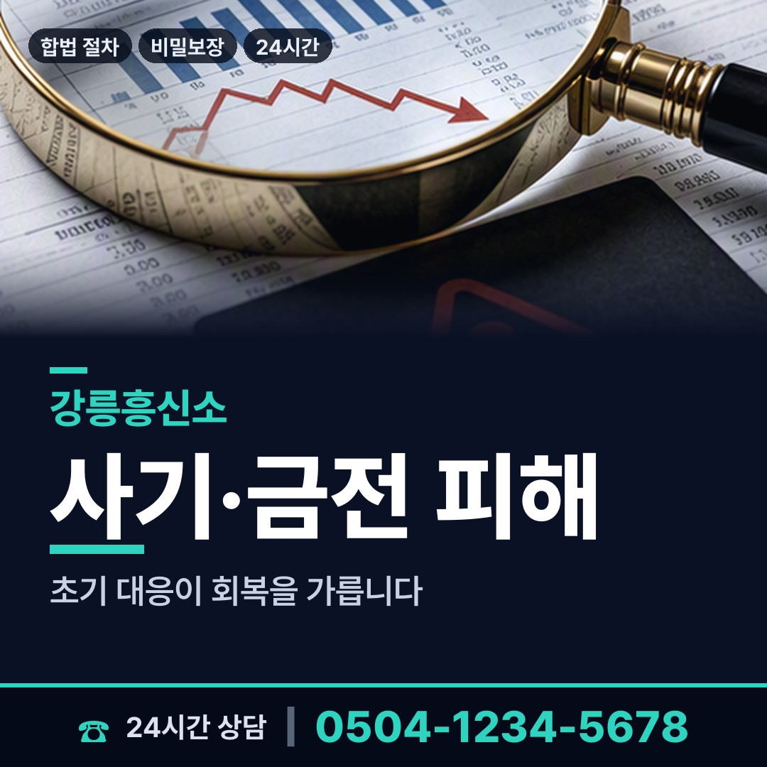 강릉 송정동 탐정사무소 상담 안내